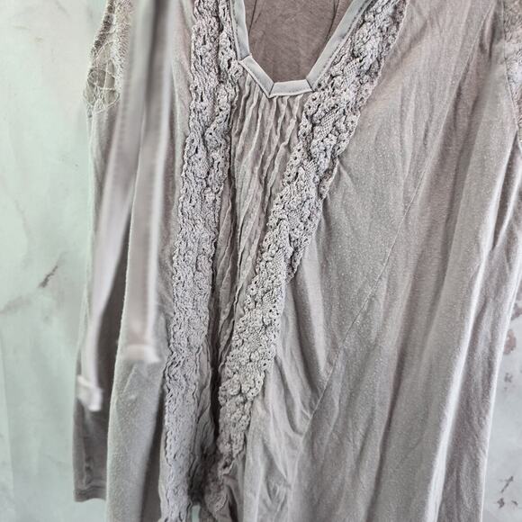 Anthropologie Top Womens Medium Purple Tank Lavender Meadow Rue - Picture 10 of 11